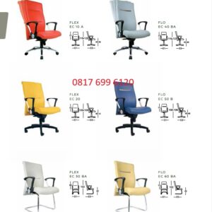 Kursi Kantor Chairman FLEX EC - 10 A, EC - 20, EC - 30 BA & FLO EC - 40 BA, EC - 50 B, EC - 60 BA