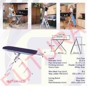 Ironing Table/Meja Setrika Futura
