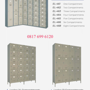 Locker Besi Elite EL-461#EL-462#EL-463#EL=464#EL-465#EL-466#EL-468#EL-463-GD4K#EL-466-GD4K